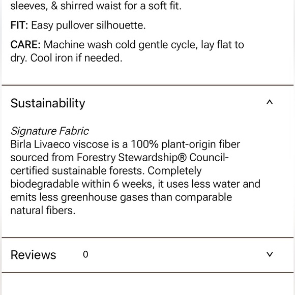 Summersalt The Easy Breezy Eco Voile Mini Dress Cover-Up Size Medium - *EUC* - Picture 10 of 10